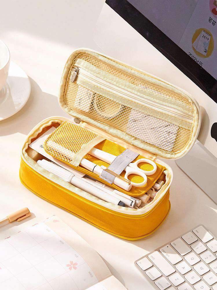 Block Color Stationery Case